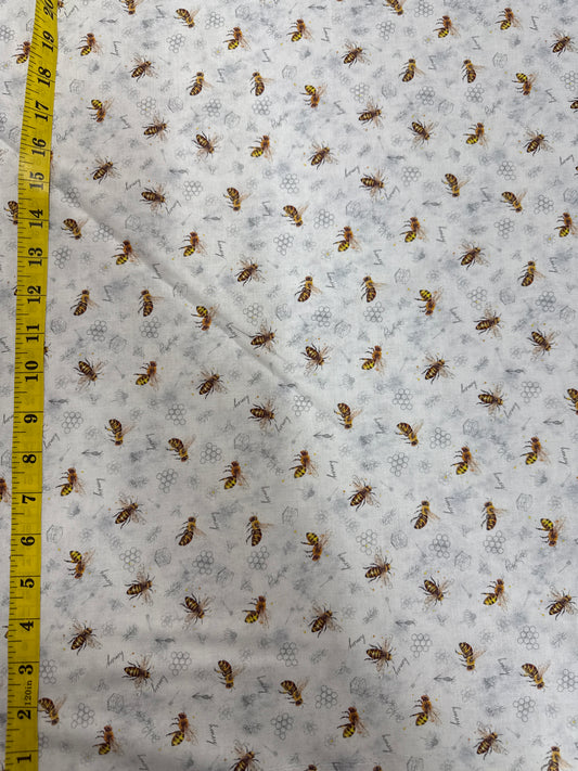 Honey Bee - Bees on Ivory