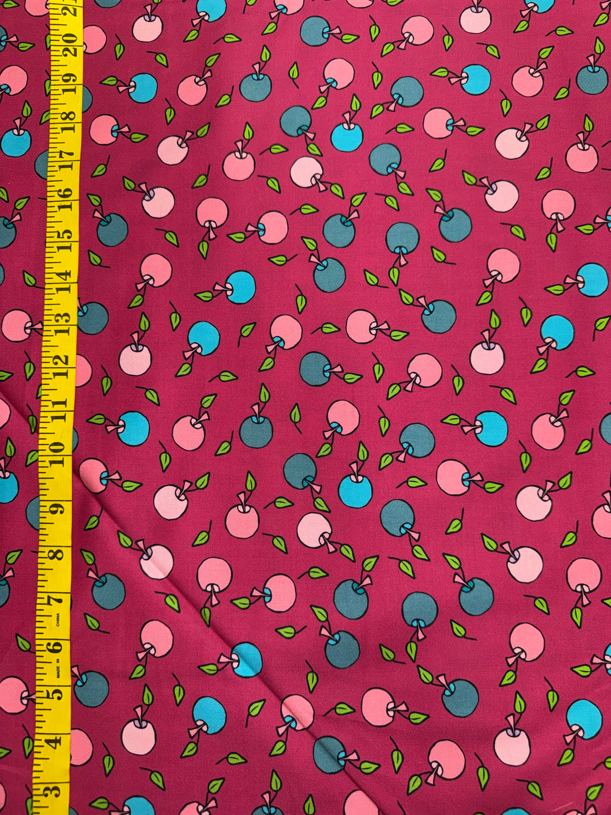DV6539 - Cherries on Pink - 20% off!!