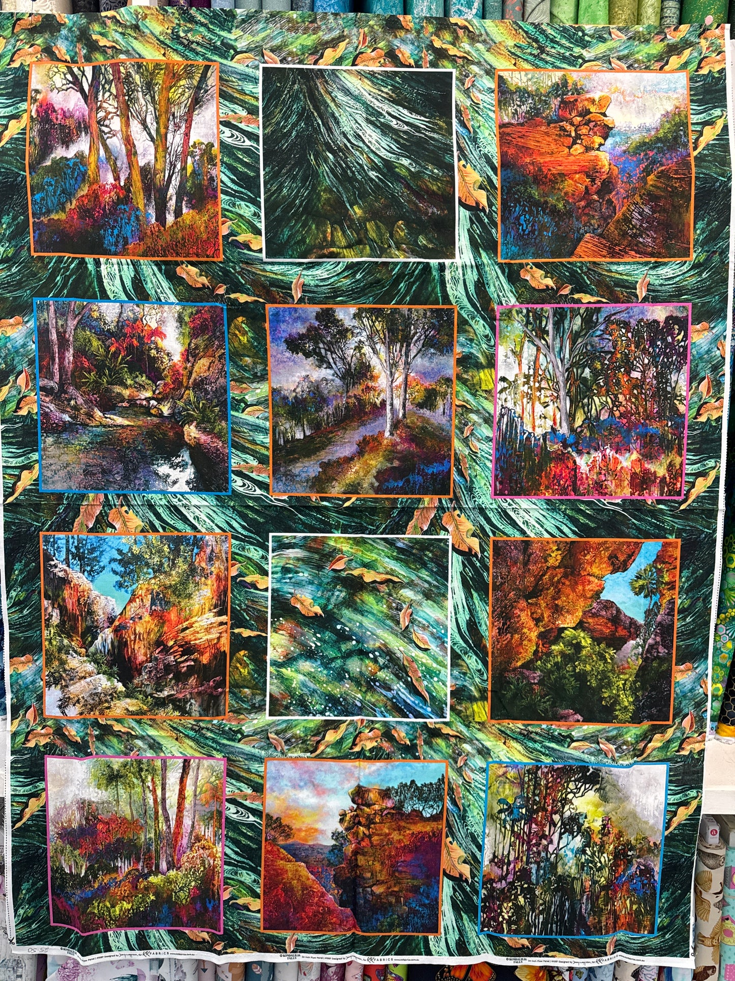 Kondalilia Falls 12 square panel