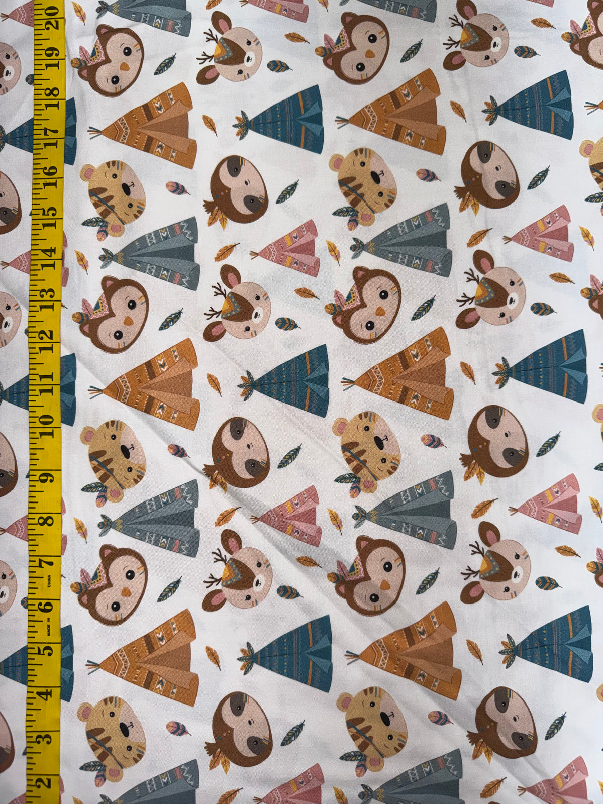 DV6252 Boho Baby - Animals and Teepees - 20% off!!