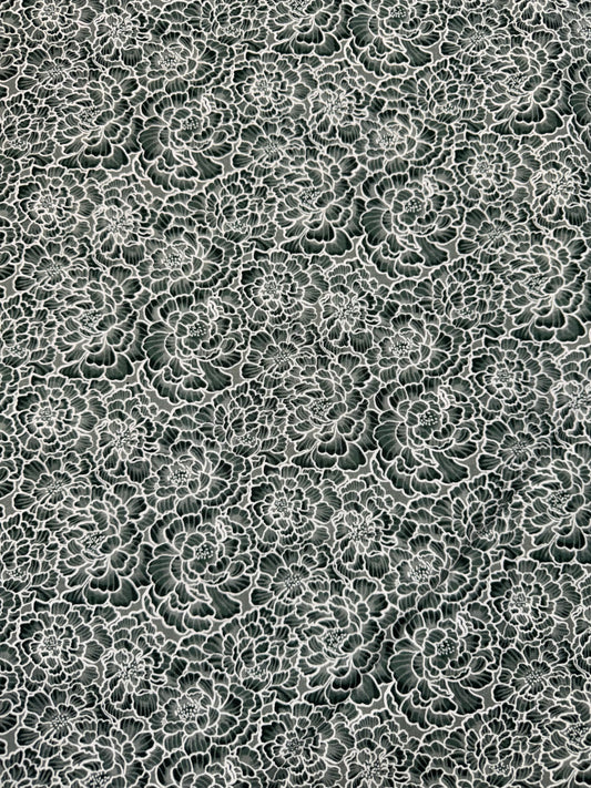 Japanese Small Floral - Sage