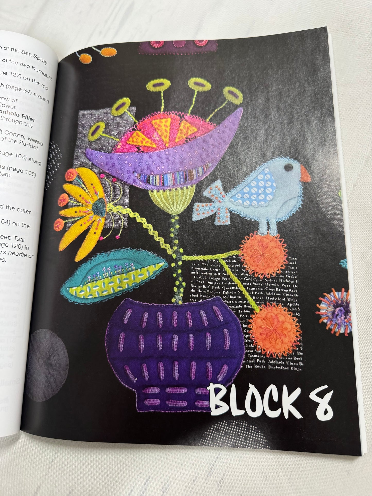 Sue Spargo Fresh Cut Book and 11 Block sets Kit