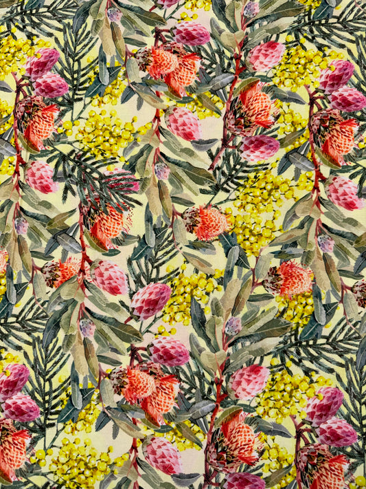 Bushland Chorus - Yellow Aussie Flowers