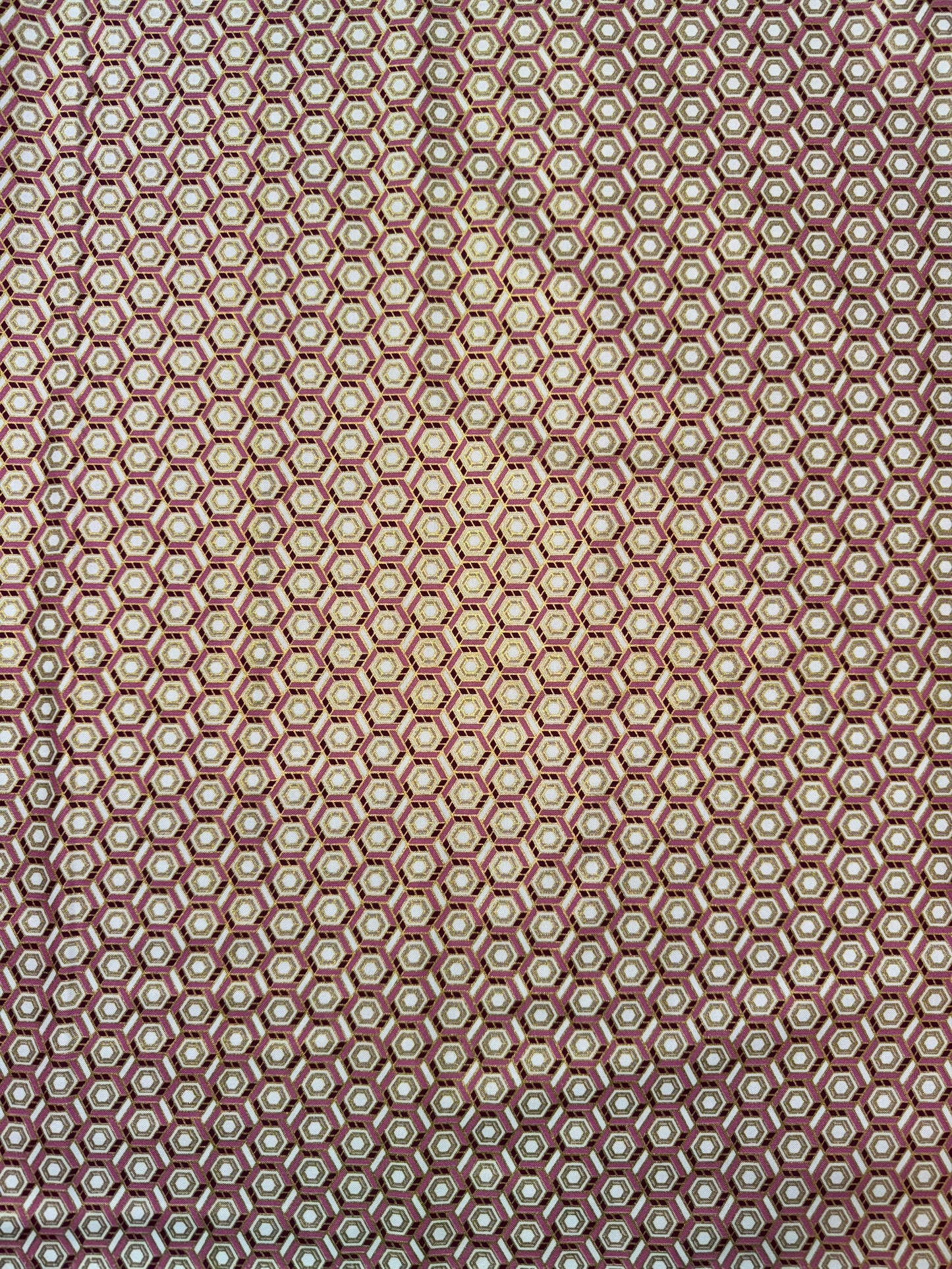 Imperial Collection - Graceful Cranes - Hexagons in Pearl Pink