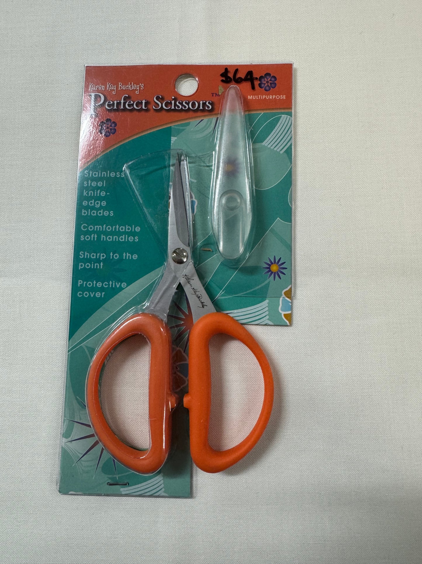 Karen Kay Buckley Perfect Scissors 5" Orange