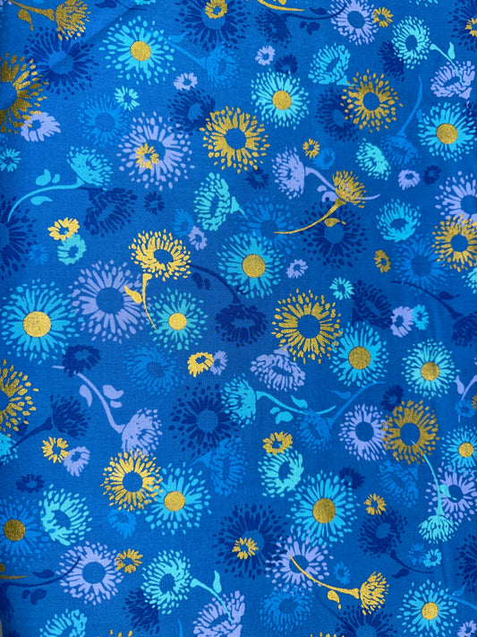 English Daisies - Blue