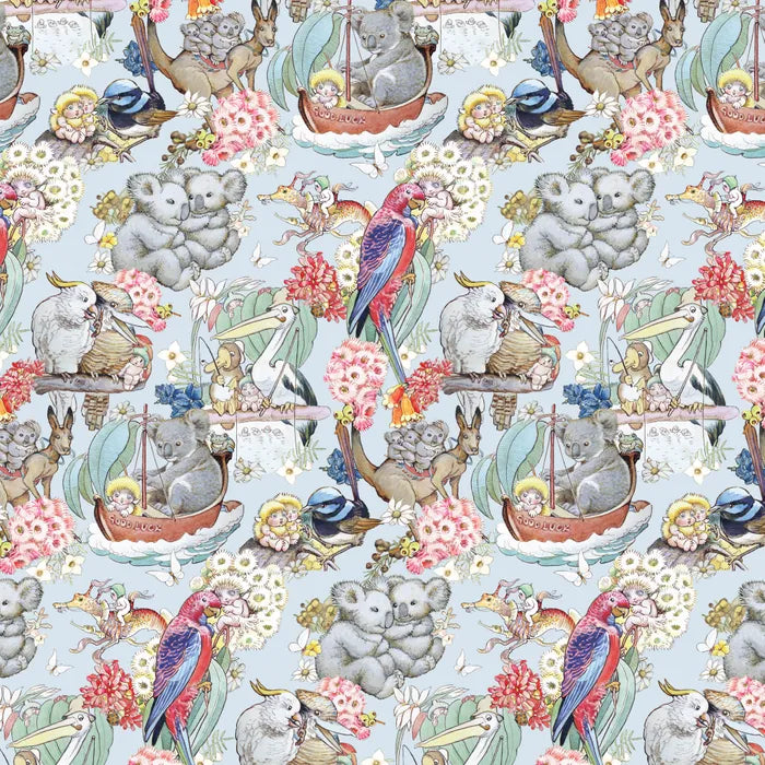 MG1011 May Gibbs Gumnut Adventures in Blue