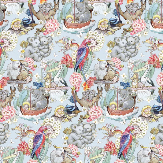 MG1011 May Gibbs Gumnut Adventures in Blue