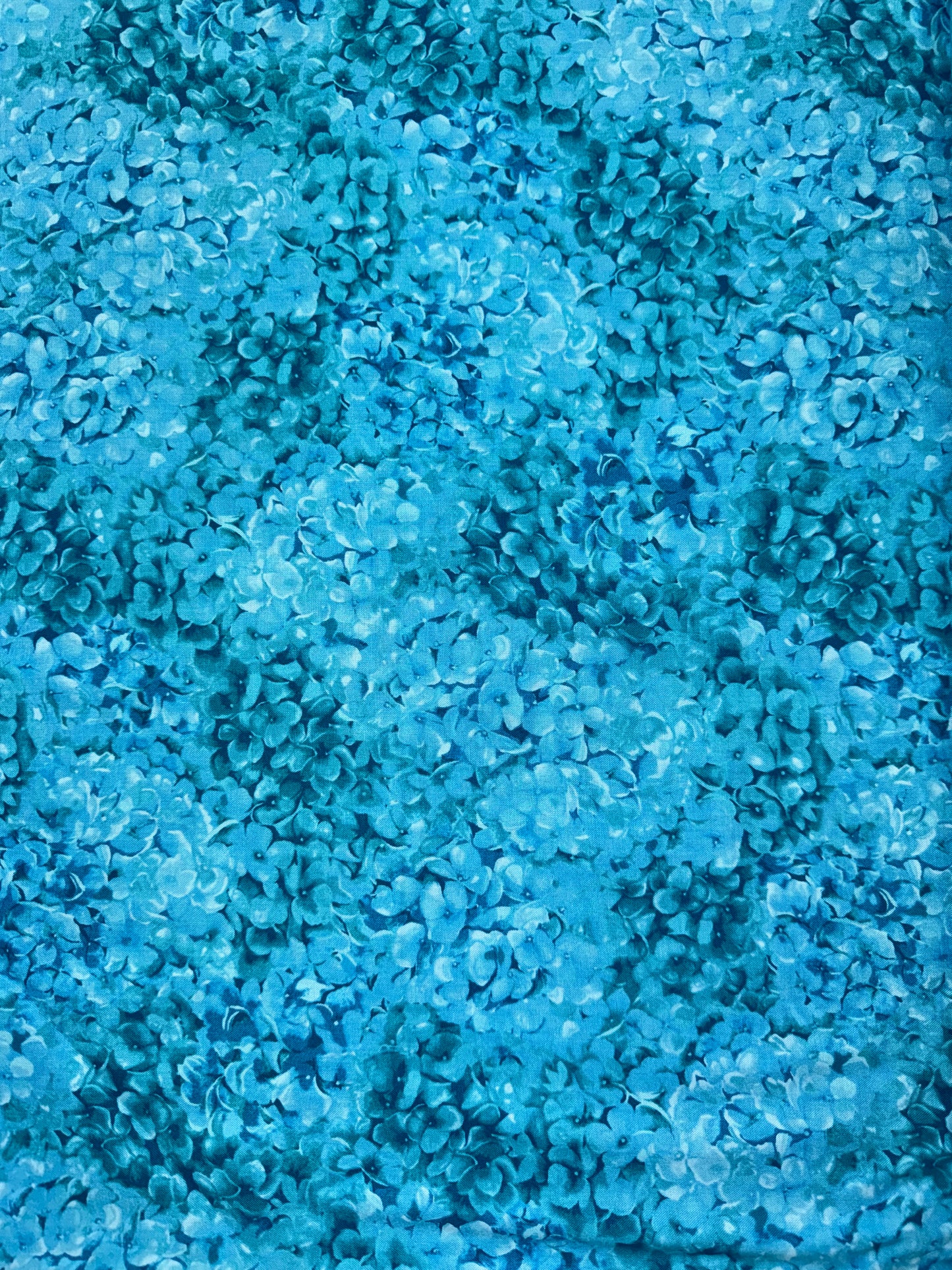 Floral Fantasy by Jinny Beyer - Aqua Allover