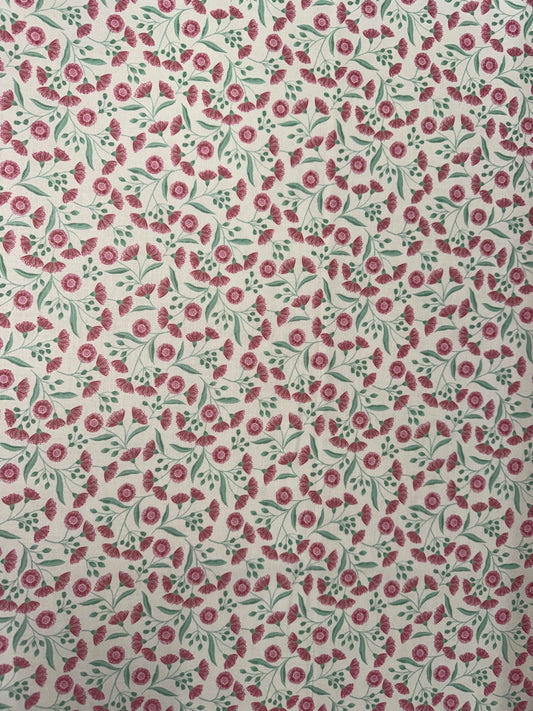 Botanical Oasis Tropical Flower on Cream A984A