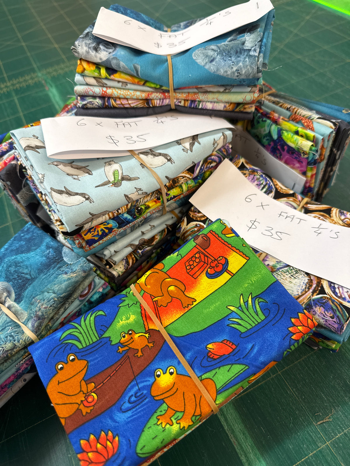 Kids Ocean set of 6 Fat Quarters
