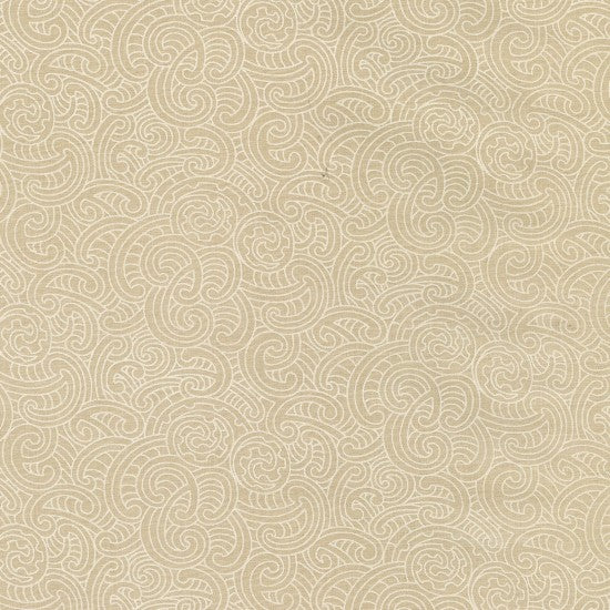 New Zealand Maori Ponga Koru Beige