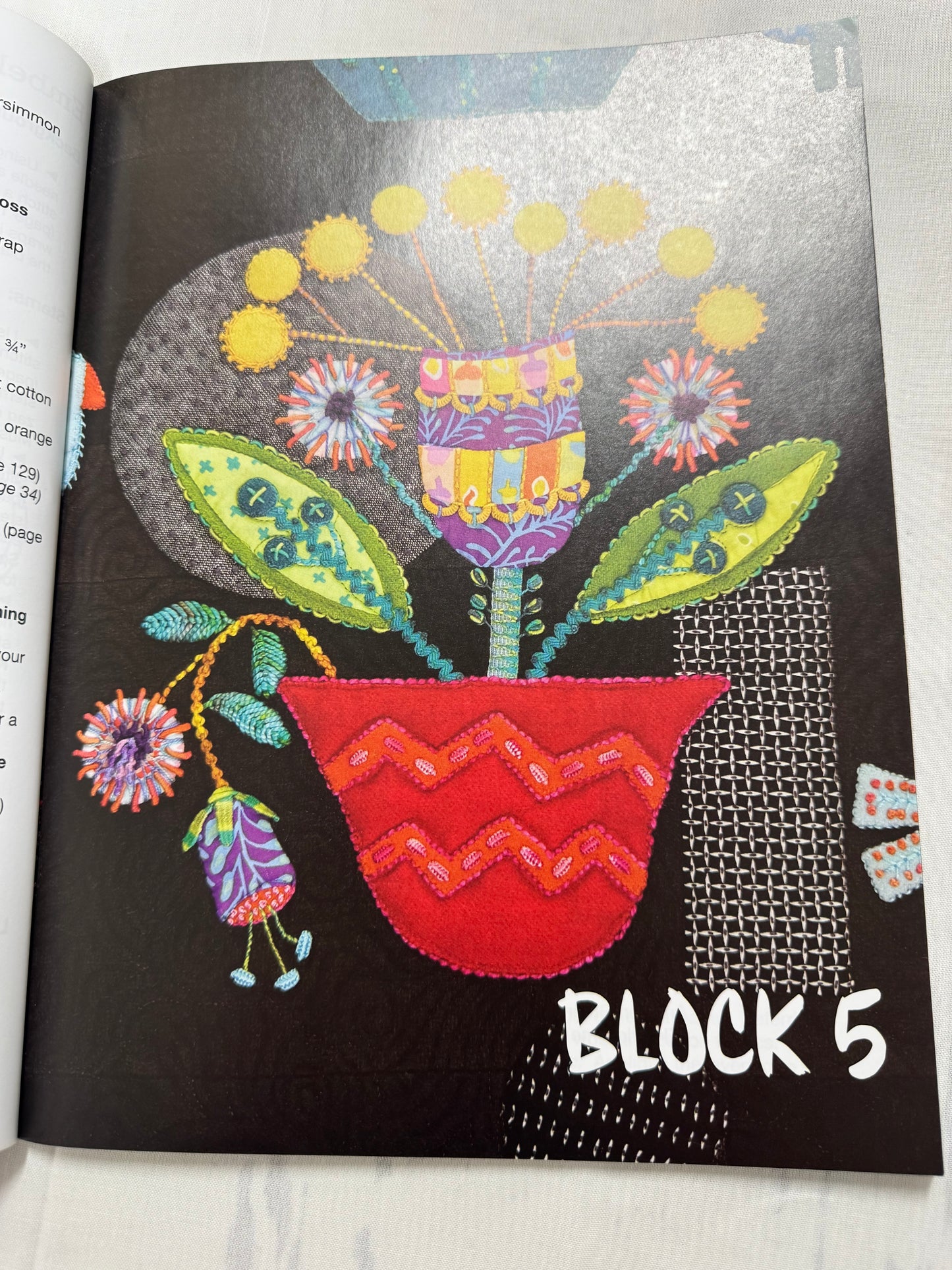 Sue Spargo Fresh Cut Book and 11 Block sets Kit
