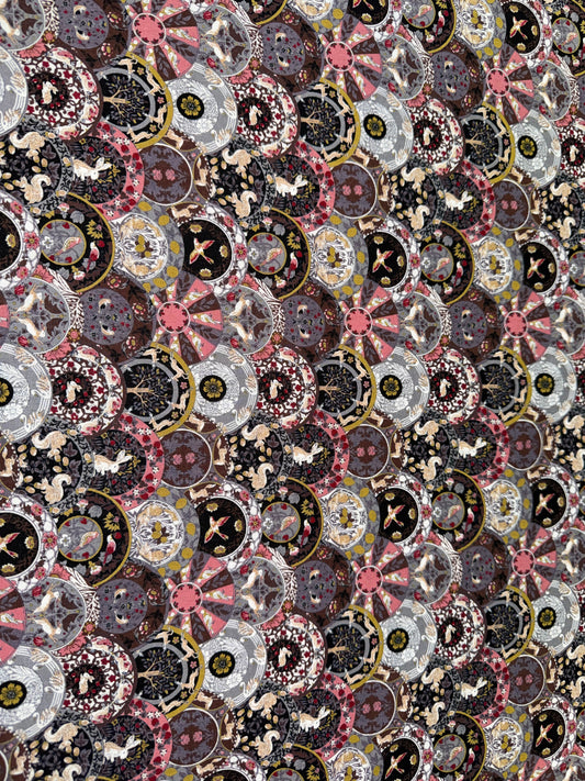 Japanese Muko by Art Nouveau Symphony Pink/Black Circle Designs