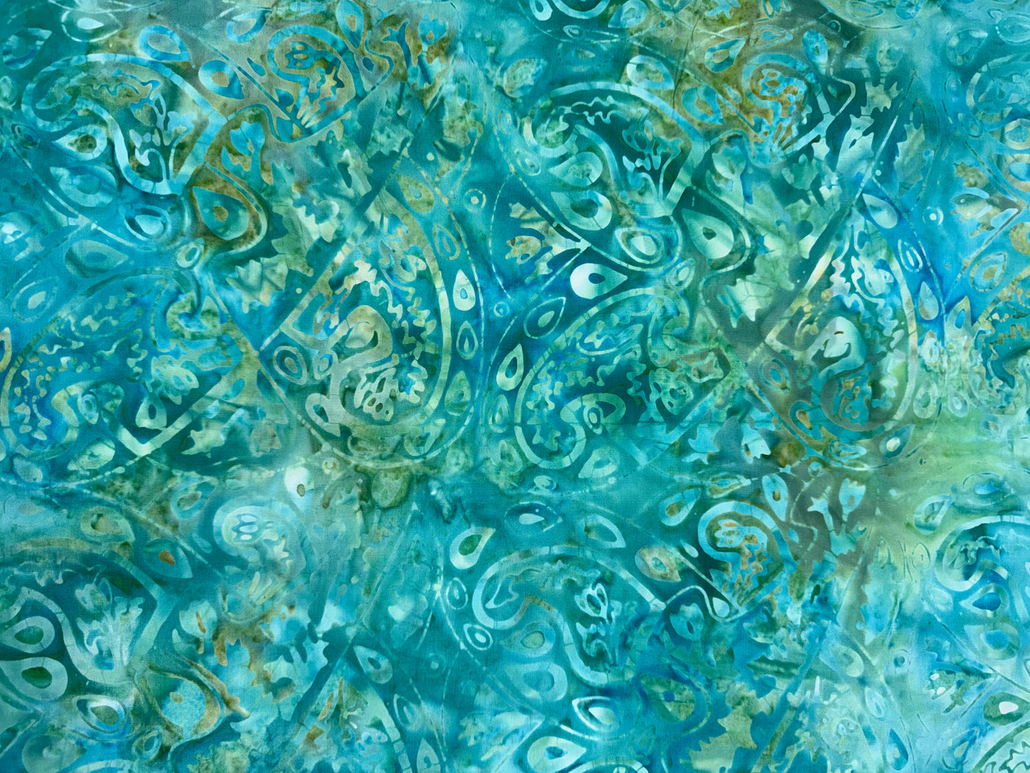 Batik Colours of Australia BA-1971 Greens