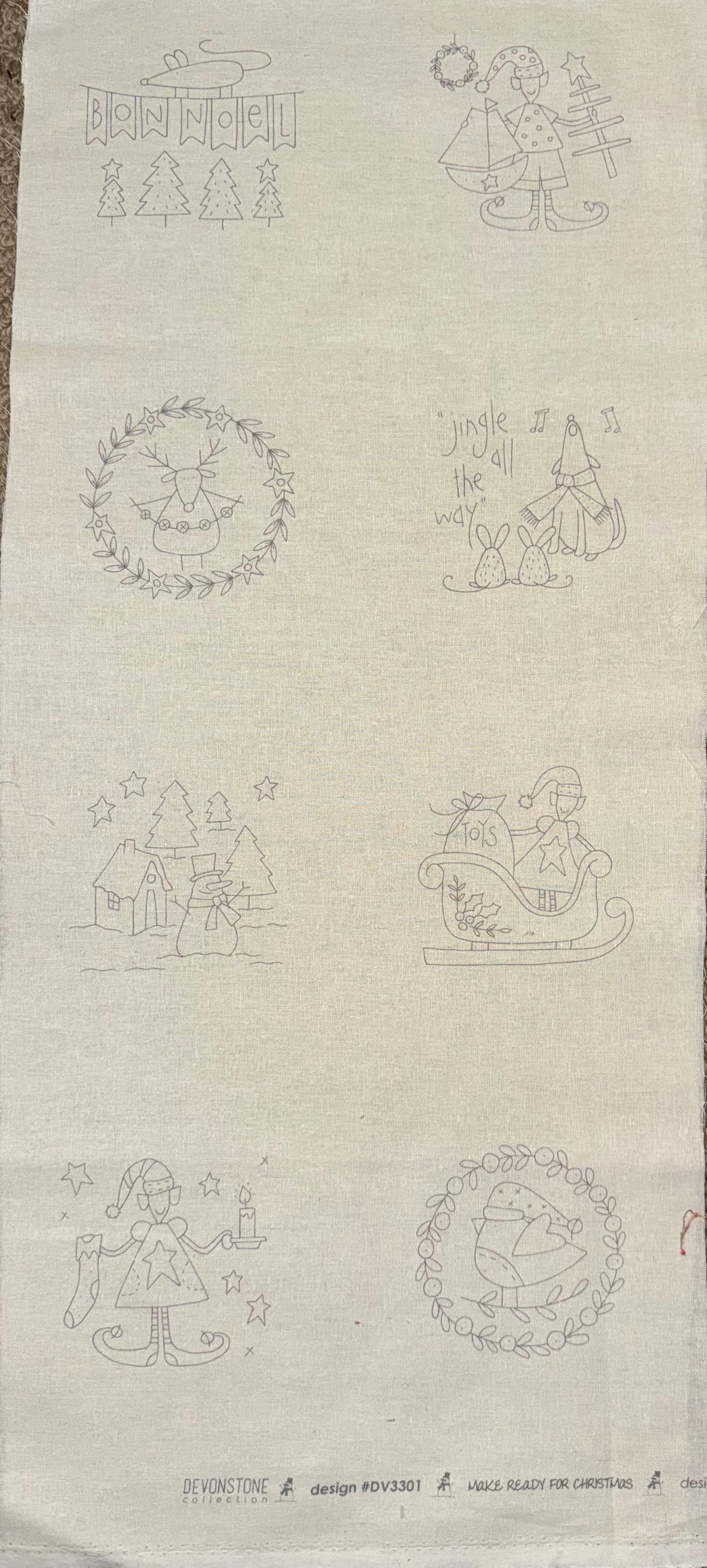 DV3301 Stitchery - Make Ready for Christmas