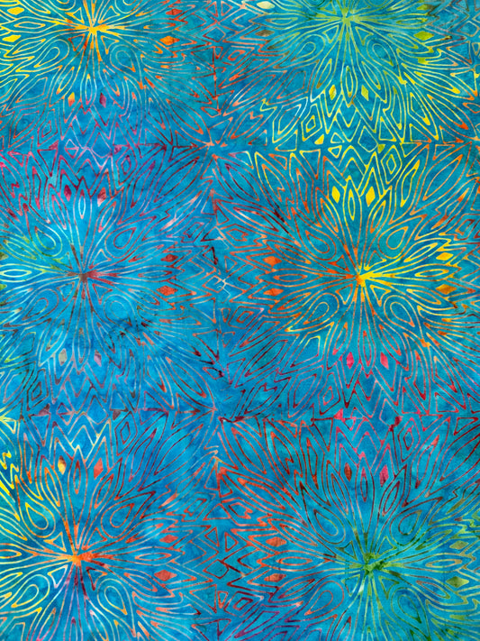 Batik French Mandala BA45-2000 Blues