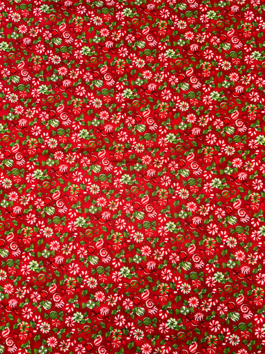 Sugar Coated Candy Toss Red and Green