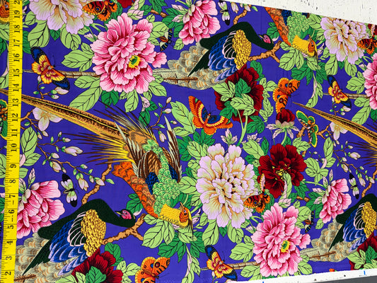 Kaffe Fassett - Birds and Bees - Purple