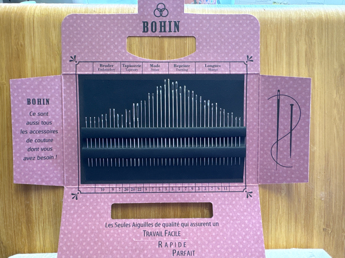 BOHIN Set of 40 Assorted Superior Quality Hand Needles - 40 pieces.