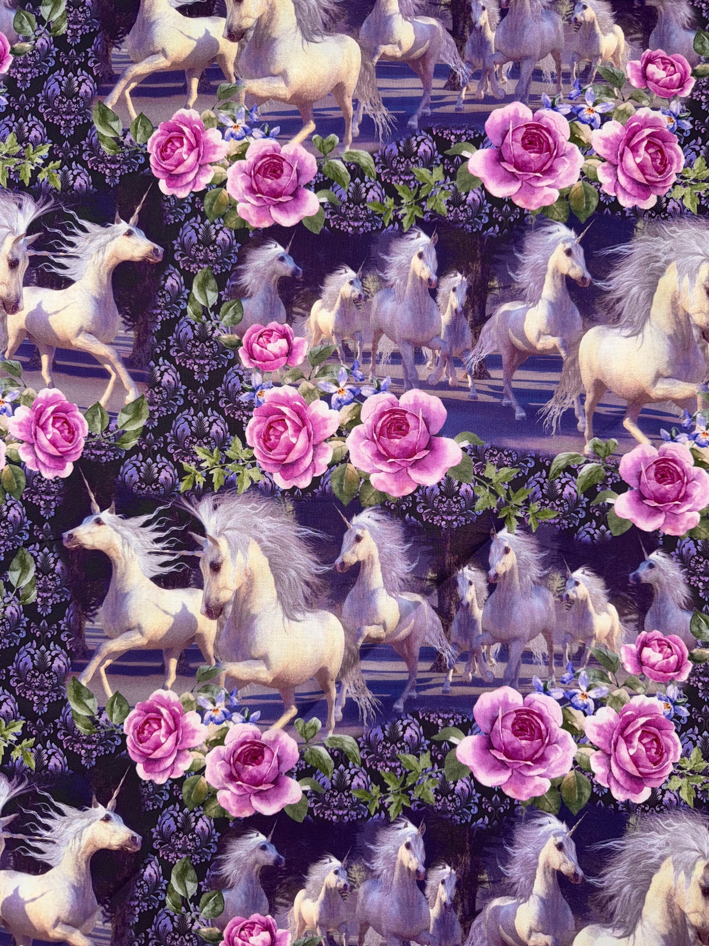 Unicorn Allover Fabric 4UN1