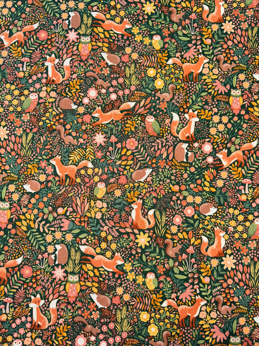 Hello Autumn - Fox, Owl, Squirrel and Hedgehog