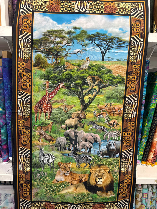 Serengeti Plains Panel