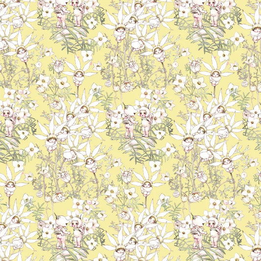 MG1021 May Gibbs Flowers Yellow