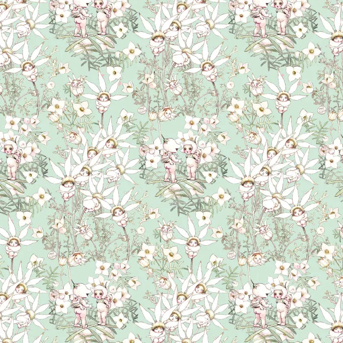 MG1022 May Gibbs Flowers Mint