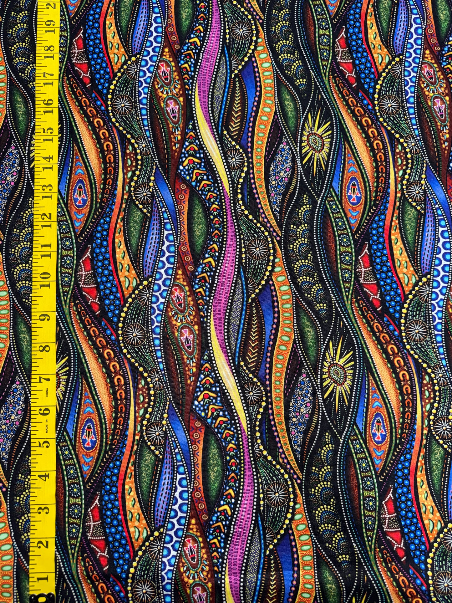TJUKURPA LAND - Rivers in Ochres