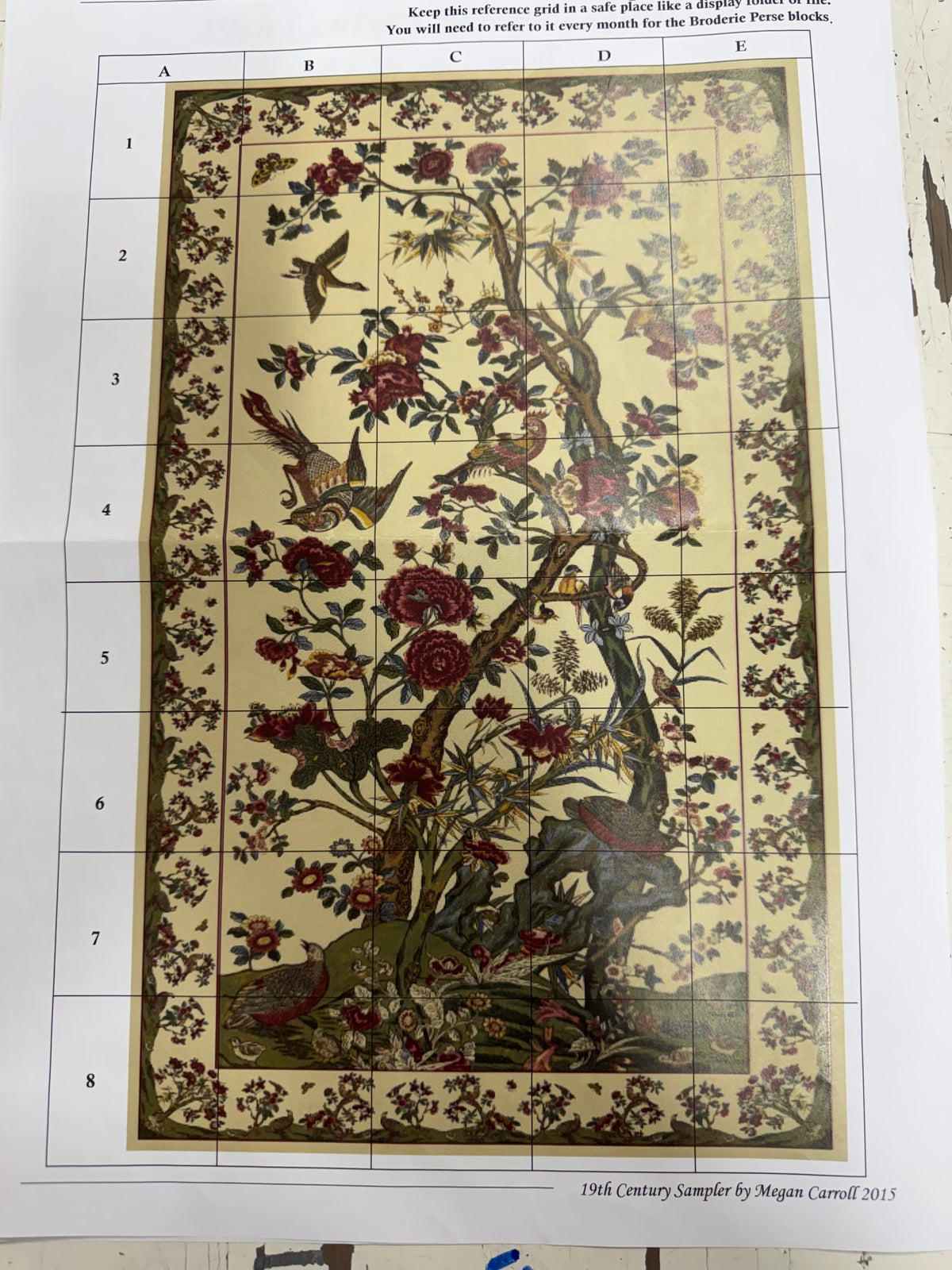 19th Century Sampler Quilt Kit by Megan Carrol