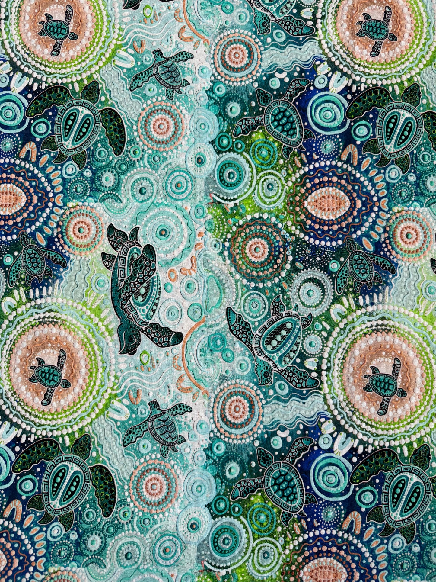 Spirit of the Bush -Grow Big - Turtles in a Blue Sea