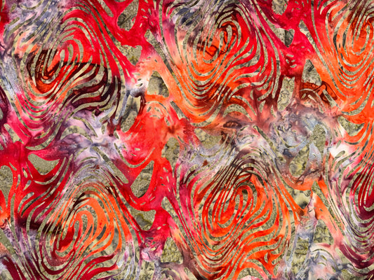 Batik Colours of Australia BA-1904 Oranges