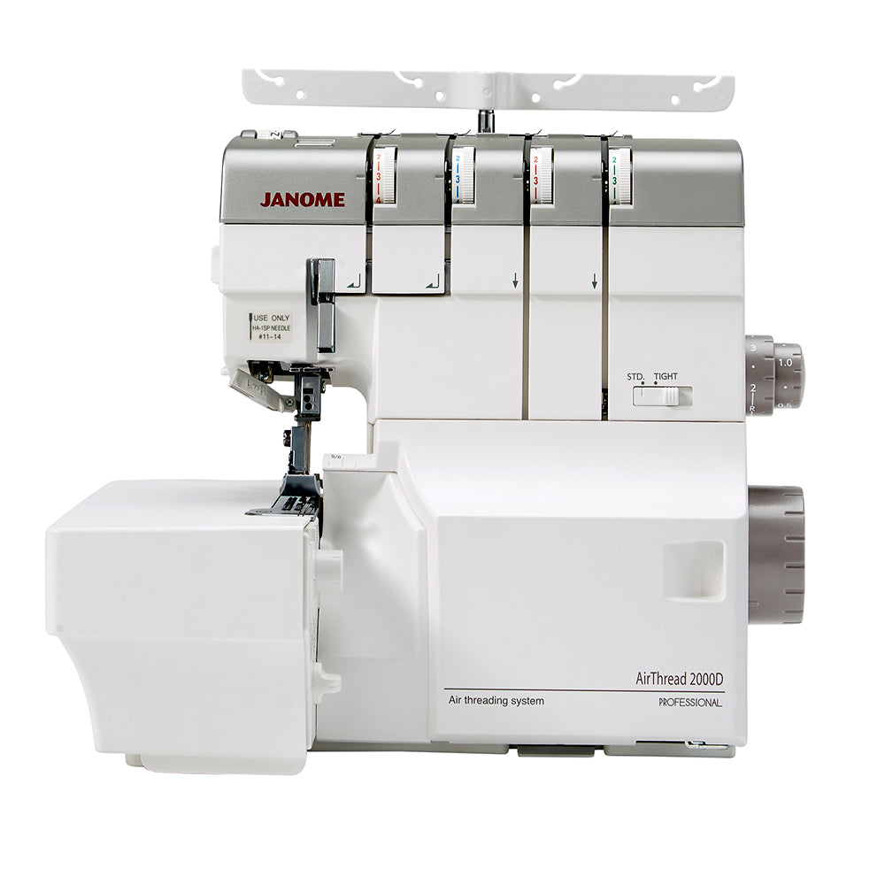 Janome Airthread 2000D Professional Overlocker - with a GOLDEN TICKET!  Available to Order - come and have a chat.
