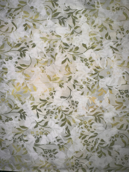 Unicorn Green Floral