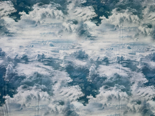 Clouds of the Sky Wideback Quilt Backing