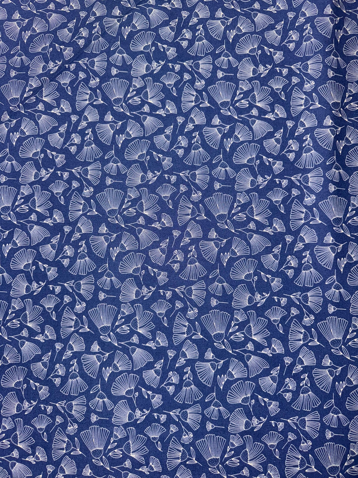 Midnight Flora - Medium Blue