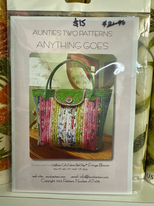 Aunties Two Patterns- Anything Goes
