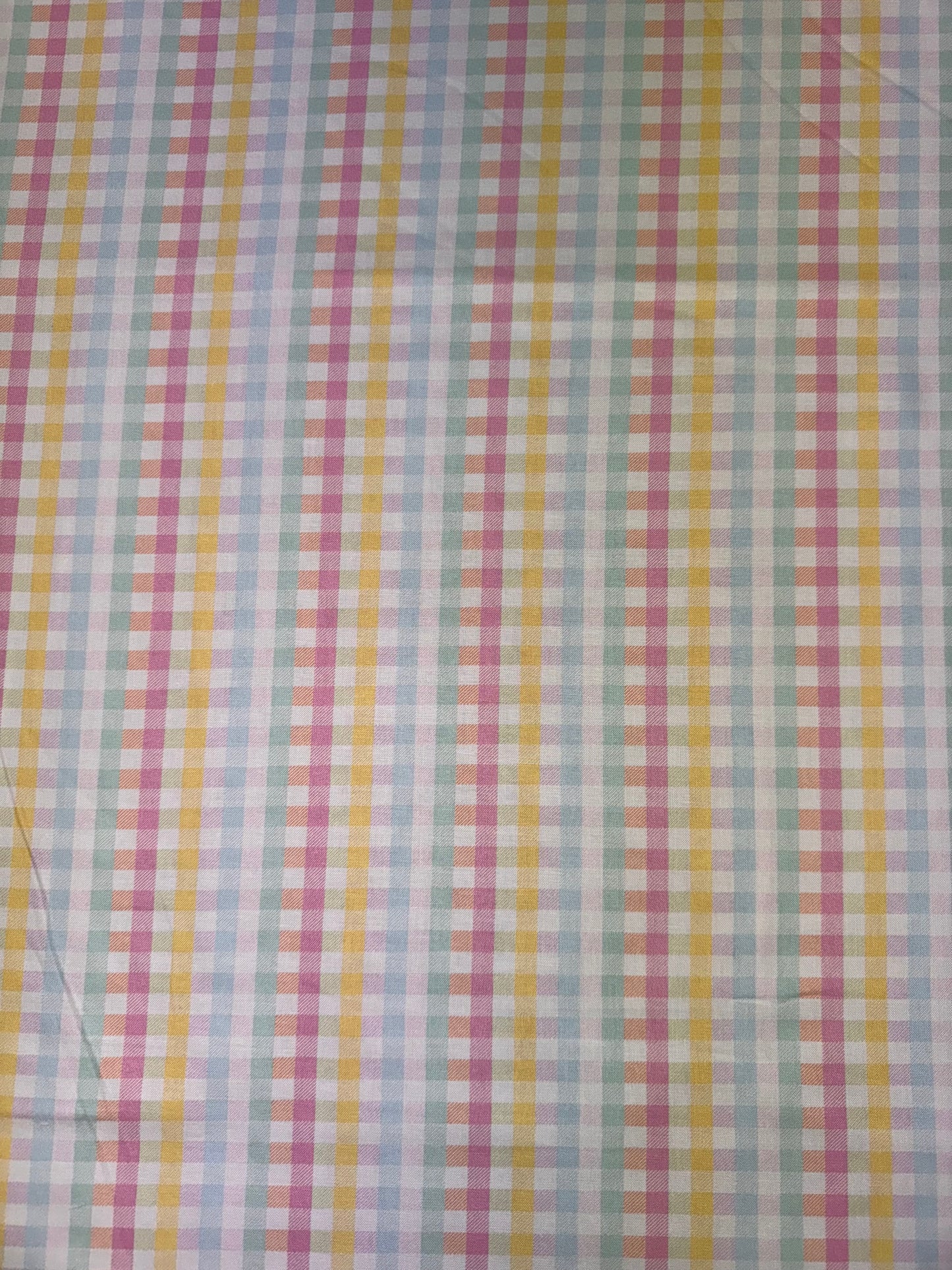 Gingham Pastel Multi coloured