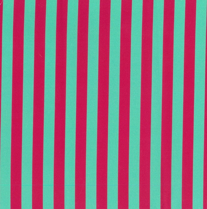 Blockstar Retro Fabric 1/2" Stripe Block BF-12 Red/Green