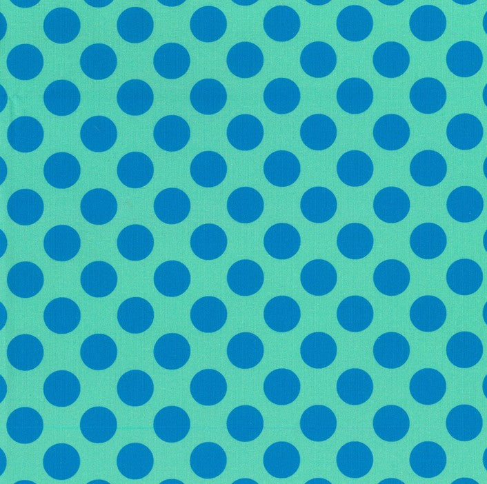 Blockstar Retro Fabric Spot Block BF-19 Blue/Green