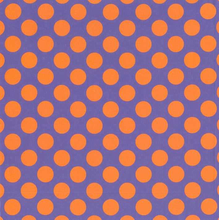 Blockstar Retro Fabric Spot Block BF-23 Purple/Orange