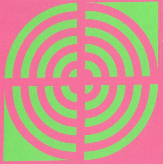 Blockstar Lollipop Fabric Circle Block BF-54 Pink/Green