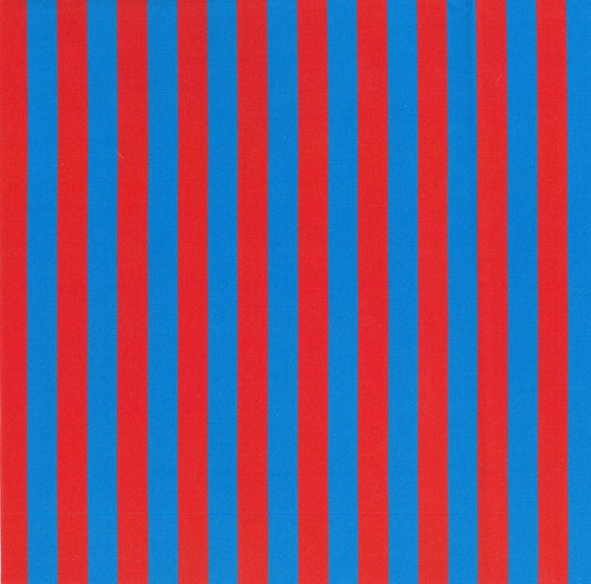 Blockstar Lollipop Fabric 1/2" Stripe Block BF-60 Red/Blue