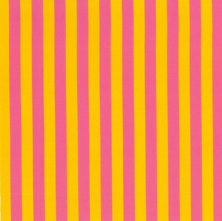 Blockstar Lollipop Fabric 1/2" Stripe Block BF-61 Pink/Orange