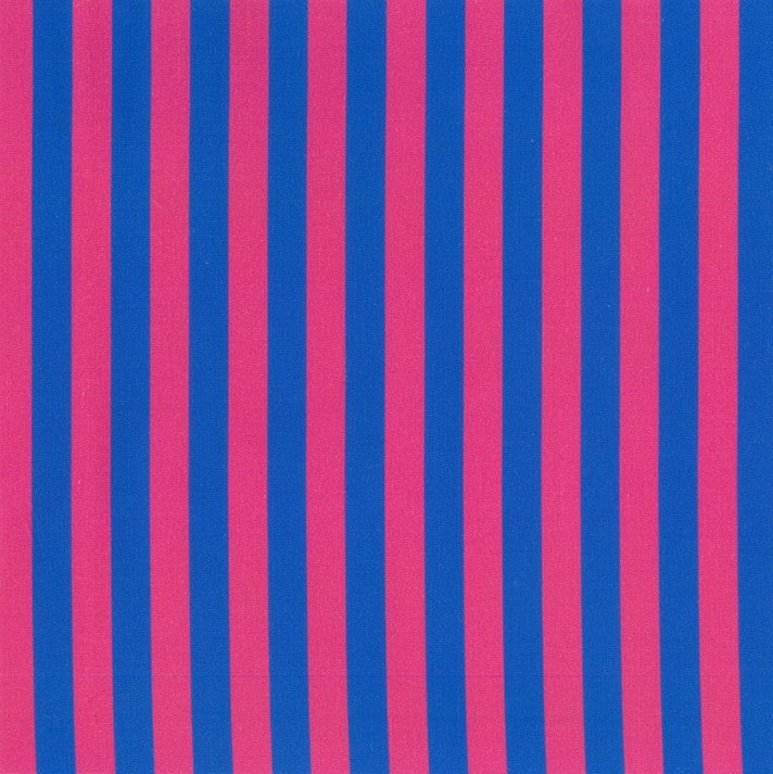 Blockstar Lollipop Fabric 1/2" Stripe Block BF-62 Pink/Blue