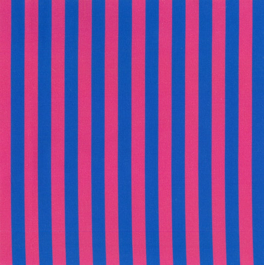 Blockstar Lollipop Fabric 1/2" Stripe Block BF-62 Pink/Blue