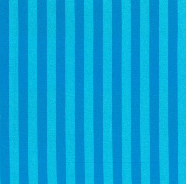 Blockstar Lollipop Fabric 1/2" Stripe Block BF-66 Blue/Blue
