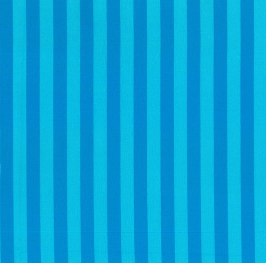 Blockstar Lollipop Fabric 1/2" Stripe Block BF-66 Blue/Blue
