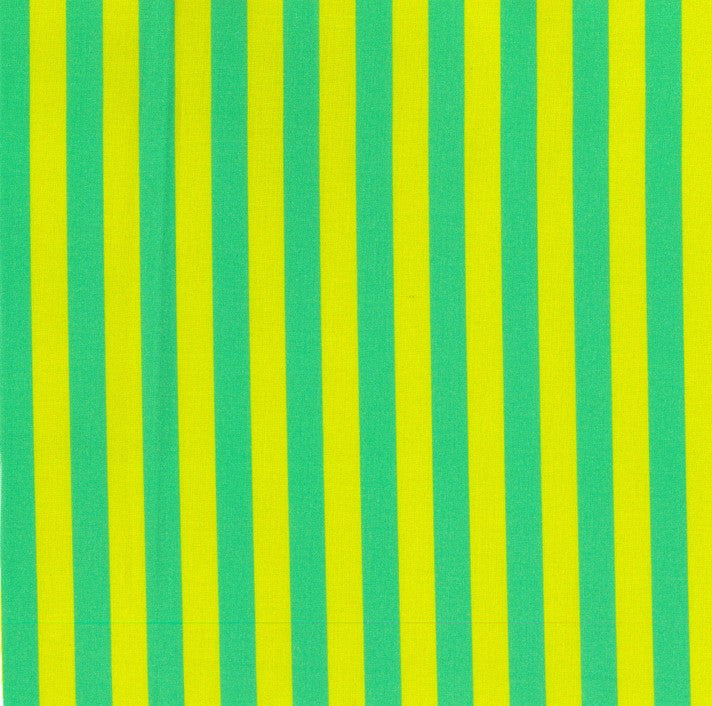 Blockstar Lollipop Fabric 1/2" Stripe Block BF-68 Green/Light Green